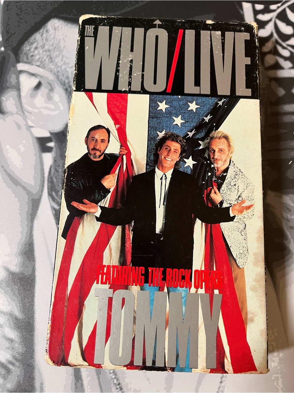 The Who live featuring The Rock opera, Tommy VHS movie tape 1989